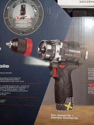 Percutor Parkside 12V con cargador y batería nuevo