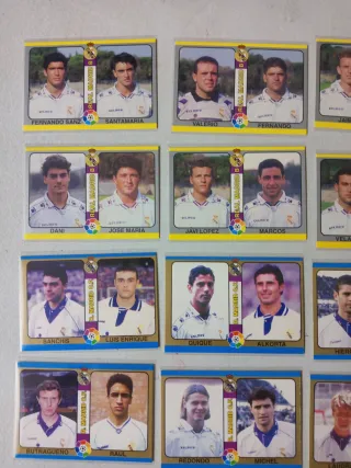 Pack Cromos R.Madrid C.F y B