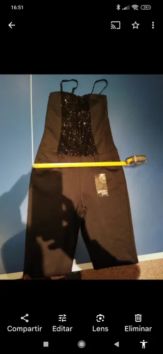 Mono fiesta elástico NUEVO M para fin de año