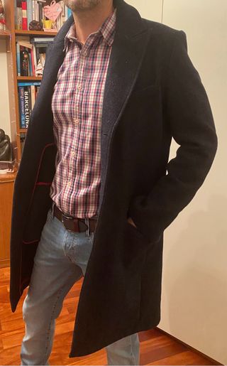 Abrigo Pepe Jeans Talla M Azul Marino