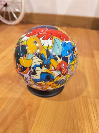 Puzzle 3D Pokémon con base