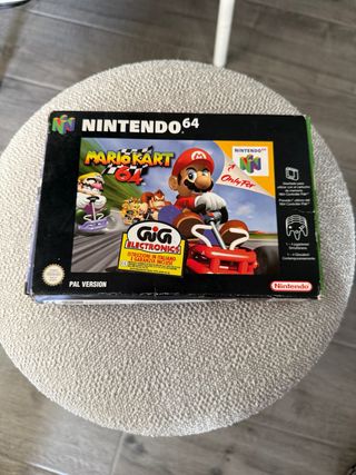 Mario Kart 64 Nintendo 64 PAL Version