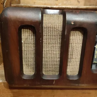 Radio Antigua Radio-Star Válvulas Madera