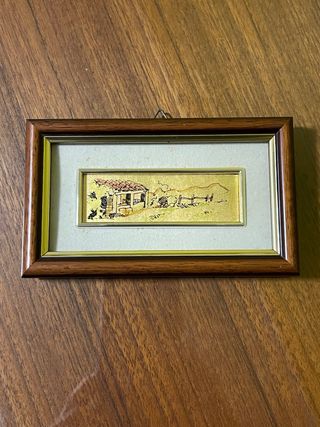 Quadretti foglia d'oro