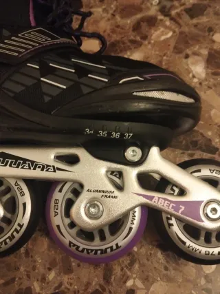 Pattini a rotelle allungabili 34-37