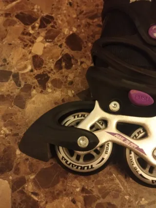 Pattini a rotelle allungabili 34-37