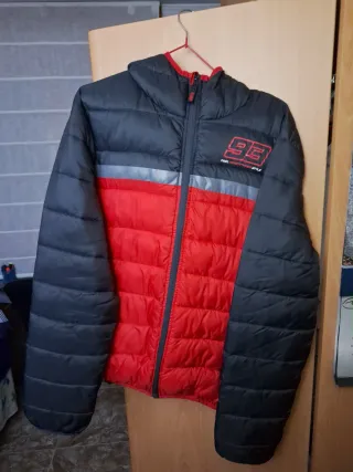 Chaqueta MM93 Negra y Roja