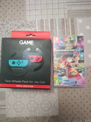 Mario Kart 8 Deluxe + Volante Joy-Con
