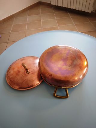 Risottiera in rame Ruffoni