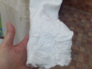 vestido novia de pronovia beig , wedeeco , mide 40