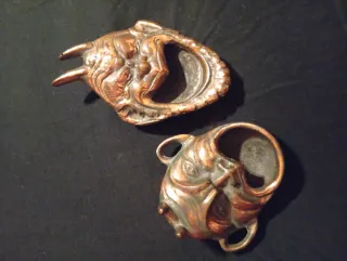 Coppia posaceneri vintage