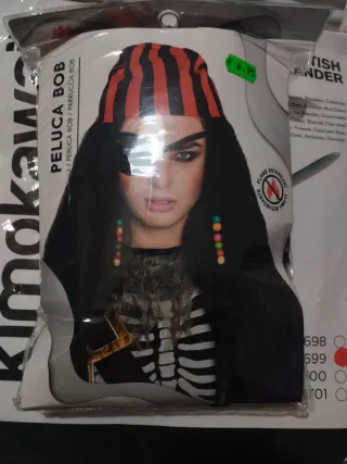 Peluca Pirata Bob Kimokawa