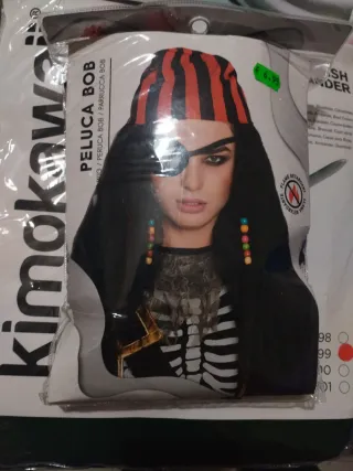 Peluca Pirata Bob Kimokawa