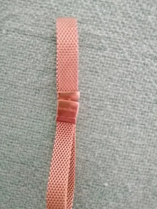 Pulsera Pandora Malla Oro Rosa