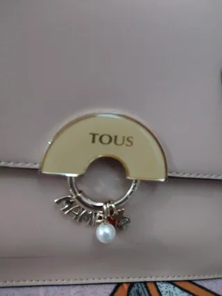 Solo está semana __Bolso Tous Rosa y Dorado