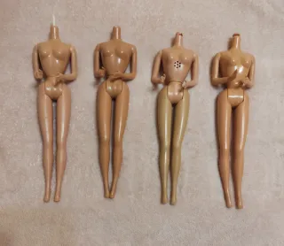 ⭐ Lote 7 cuerpos Barbie vintage – “CSI: Barbie” ⭐