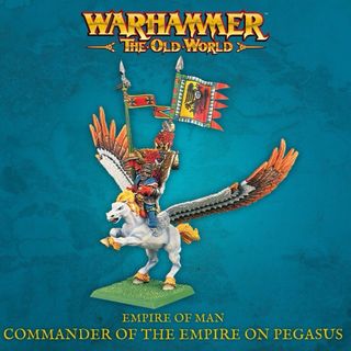 Warhammer Comandante Imperio en Pegaso
