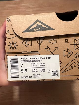 Nike Scarpe Trail Gore-Tex Nere