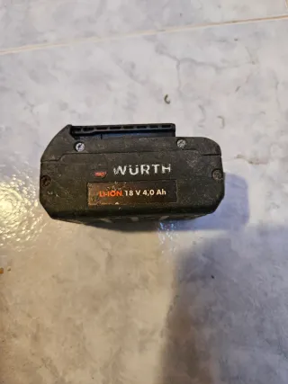 Batería Wurth Li-Ion 18V 4.0Ah