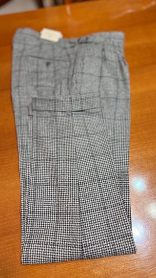 Pantaloni Lubiam Pied de Poule Grigio