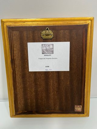 Cuadro esmaltado Virgen del Perpetuo Socorro