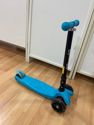 Patín 3 Ruedas Azul