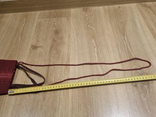 Bolso de fiesta granate con abalorios