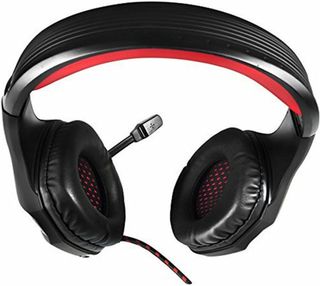 Mars Gaming MH2, Cuffie Gaming, 1, Nero e Rosso