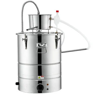 Kit Distillatore Elettrico Alcol in Acciaio Inox