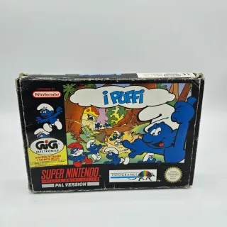 I Puffi Gig PAL SNES - Gioco Super Nintendo