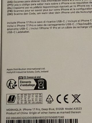 iPhone 14 Pro 512GB Blu