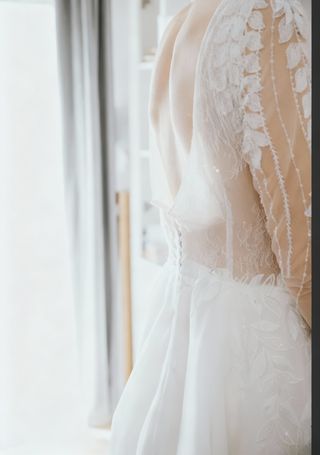 Vestido de Novia 36 175cm + 4 de tacón