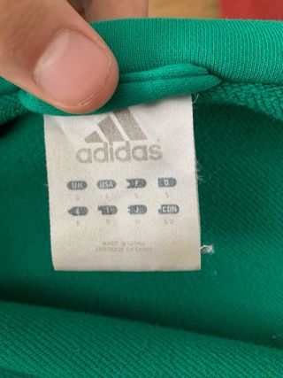 Chaqueta Adidas Vintage Verde 2000s