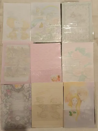 Lote 45 hojas perfumadas