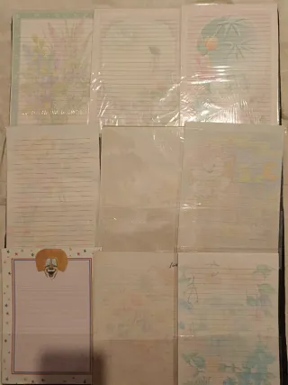 Lote 45 hojas perfumadas