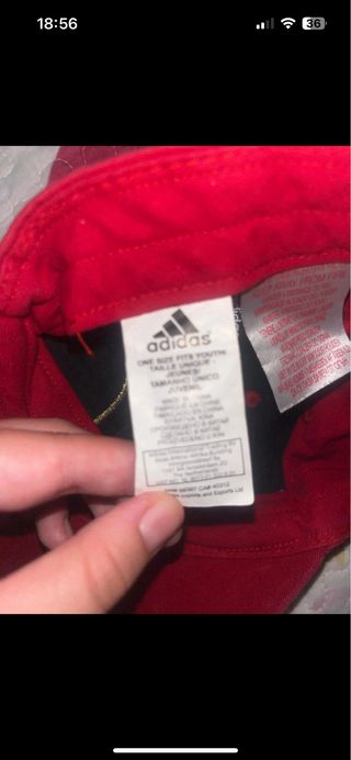 Gorra España Roja y Dorada