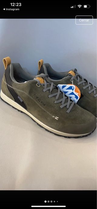 Botas de trekking Trezeta Goretex verde.talla 45,5