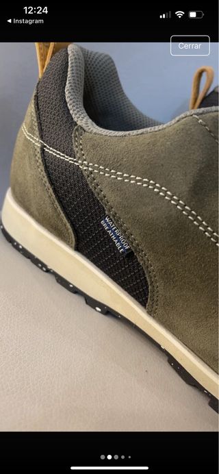 Botas de trekking Trezeta Goretex verde.talla 45,5