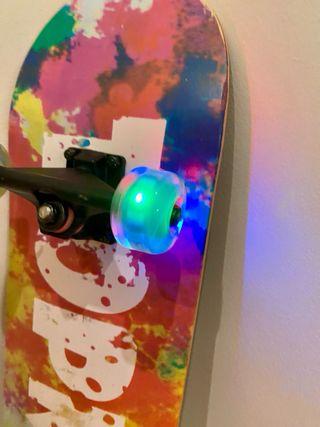 Monopatín Skateboard Ruedas Luminosas