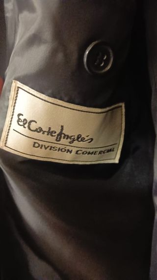 Chaqueta Azul Marino Talla 40 Corte Inglés