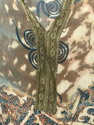 Blusa Mango semitransparente Talla XL