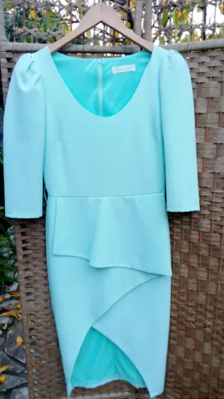 Vestido Marta en Brazil verde menta