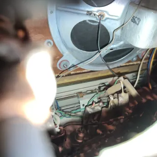 Radio Philips antigua madera válvulas