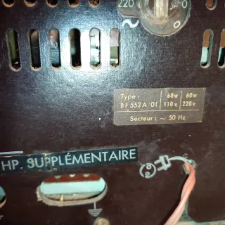 Radio Philips antigua madera válvulas