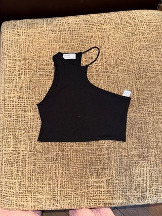 Camiseta Bershka negra talla XS