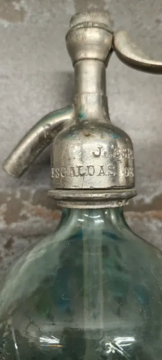 Sifón antiguo Andorra Escaldes