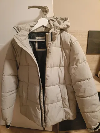 Abrigo niño Lefties beige talla S