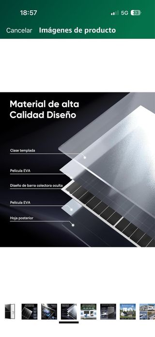 Panel solar monocristalino 300W 12V