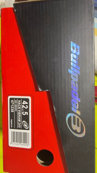 Zapatillas Bullpadel Vibram Negras