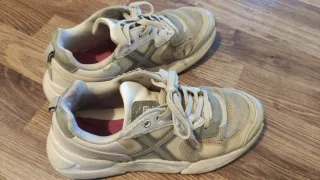 Zapatillas Munich talla 38 negras, grises y blanca